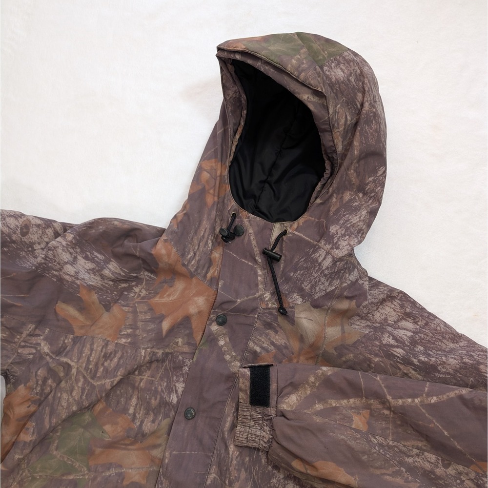 Cabela's Men M GoreTex Thinsulate Full Zip Mossy Oak‎ Camo Hunting Jacket Coat